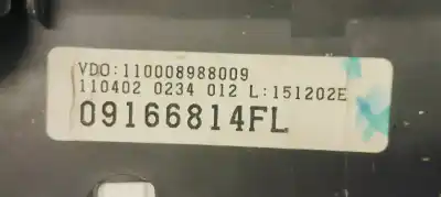 Peça sobressalente para automóvel em segunda mão quadrante por opel corsa c club referências oem iam 09166814fl  