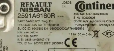 Second-hand car spare part electronic module for renault clio v (b7_) 1.5 blue dci 100 (b7ad) oem iam references 2591a6180r  