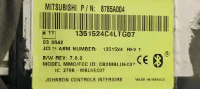 Pezzo di ricambio per auto di seconda mano modulo elettronico per mitsubishi outlander (cw0) 2.4i 170 4x4 riferimenti oem iam 8785a004  