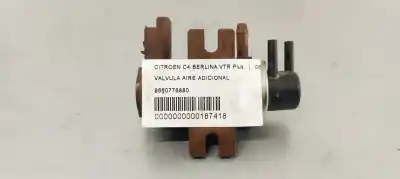 Second-hand car spare part additional air valve for citroen c4 berlina vtr plus oem iam references 9660775880