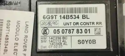 Peça sobressalente para automóvel em segunda mão módulo eletrônico por land rover freelander (lr2) 2.2 td4 cat referências oem iam 6g9t14b534bl  