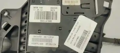 Second-hand car spare part fuse box unit for citroen c3 1.4 hdi oem iam references 9801147680  