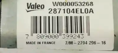 Автозапчасти б/у мотор заднего стеклоочистителя за nissan qashqai (j11) 1.6 cat 163 cv / 120 kw ссылки oem iam 287104el0a  