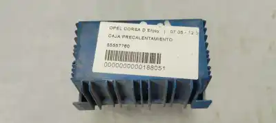 Автозапчасти б/у блок предварительного нагревания за opel corsa d enjoy ссылки oem iam 55557760  