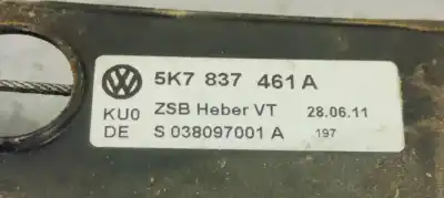 Автозапчасти б/у регулятор стекла переднего левого за volkswagen golf vi cabriolet (517) 1.6 tdi ссылки oem iam 5k7837461a  