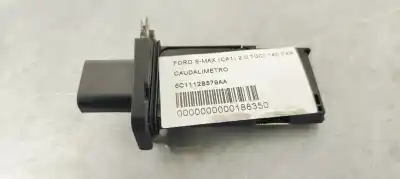 Peça sobressalente para automóvel em segunda mão medidor de massa de ar por ford s-max (ca1) 2.0 tdci cat referências oem iam 6c1112b579aa