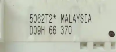 Second-hand car spare part rear left power window switch for mazda cx-3 (dk) 1.5 skyactiv-d (dk2ws) oem iam references d09h66370  