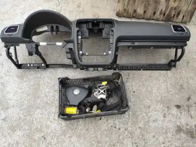 Peça sobressalente para automóvel em segunda mão kit airbag por volkswagen eos (1f7) 2.0 tdi referências oem iam 