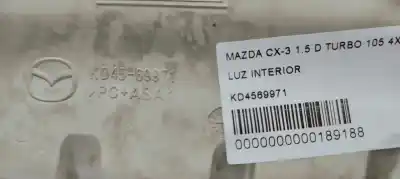 Автозапчасти б/у внутренний свет за mazda cx-3 (dk) 1.5 skyactiv-d (dk2ws) ссылки oem iam kd4569971  