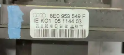 Second-hand car spare part multifunction switch for audi a4 berlina (8e) 1.9 tdi (96kw) oem iam references 8e0953549f  