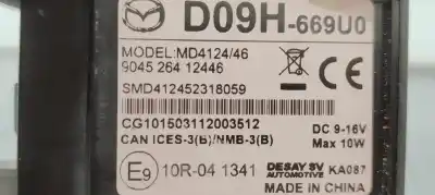 Автозапчастина б/у електронний модуль для mazda cx-3 (dk) 1.5 skyactiv-d (dk2ws) посилання на oem iam d09h669u0  