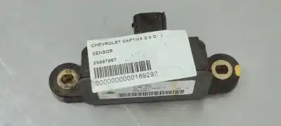 Peça sobressalente para automóvel em segunda mão sensor por chevrolet captiva 2.0 diesel cat referências oem iam 25897967  