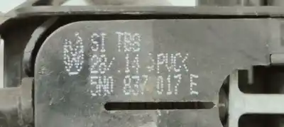 Автозапчасти б/у наружная рукоятка передняя справа за skoda fabia combi (5j5) 1.6 tdi 90 fap ссылки oem iam 5n0839885h  