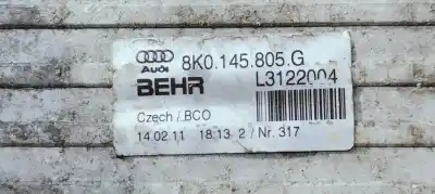 Second-hand car spare part intercooler for audi q5 (8r) q5 2.0 tdi oem iam references 8k0145805g  