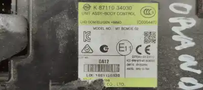 Second-hand car spare part electronic module for ssangyong korando (ck) 2.2 xdi oem iam references 8711034030  