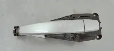 Second-hand car spare part exterior left rear door handle for opel astra j lim. 1.6 16v cat oem iam references 14096201