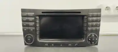 Tweedehands auto-onderdeel audiosysteem / radio-cd voor mercedes-benz clase cls (w219) 3.0 cdi cat oem iam-referenties a2118203297