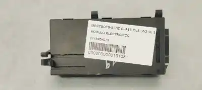 Tweedehands auto-onderdeel elektronische module voor mercedes-benz clase cls (w219) 3.0 cdi cat oem iam-referenties 2118204075