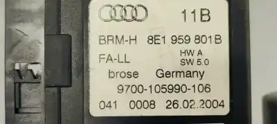 Peça sobressalente para automóvel em segunda mão motor elevador vidro dianteiro esquerdo por audi a4 avant (8e) 2.0 tdi referências oem iam 8e1959801b  