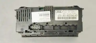 Second-hand car spare part climate control for audi a4 avant (8e) 2.0 tdi oem iam references 8e0820043ad  