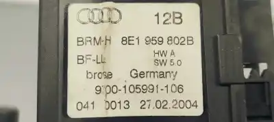 Peça sobressalente para automóvel em segunda mão motor elevador vidro dianteiro direito por audi a4 avant (8e) 2.0 tdi referências oem iam 8e1959802b  