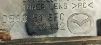 Peça sobressalente para automóvel em segunda mão farolim interior traseiro direito por mazda cx-3 (dk) 1.5 skyactiv-d (dk2ws) referências oem iam db3d513f0  