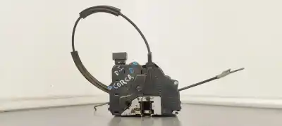 Second-hand car spare part left front door lock for opel corsa d cosmo oem iam references 13258271  