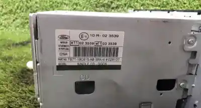 Second-hand car spare part audio system / radio cd for ford s-max (wa6) 1.8 tdci oem iam references 7s7t18c815ab  