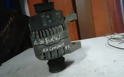 Second-hand car spare part alternator for bmw 3 compact (e36) 28.440 gasolina oem iam references 0123310006  