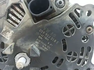 Second-hand car spare part alternator for audi a6 c6 avant (4f5) 3.0 tdi quattro oem iam references 059903018e  