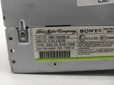 Pezzo di ricambio per auto di seconda mano impianto audio / radio cd per ford focus ii (da_, hcp, dp) 1.6 tdci riferimenti oem iam 7m5t18c939je  