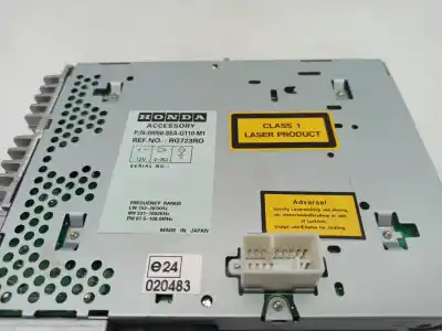 Second-hand car spare part audio system / radio cd for honda accord vii (cl, cn) 2.0 (cl7) oem iam references rg723ro  