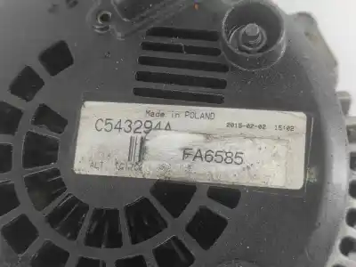 Second-hand car spare part alternator for bmw 6 (e63) 645 ci oem iam references c543294a  