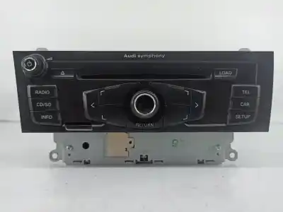 Second-hand car spare part audio system / radio cd for audi a4 (8k2, b8) 26.580 gasóleo 2008 4p oem iam references 8t1035195c
