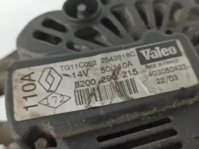 Piesă de schimb auto la mâna a doua alternator pentru renault megane ii (bm0/1_, cm0/1_) 1.9 dci (bm0g cm0g) referințe oem iam 8200290215  