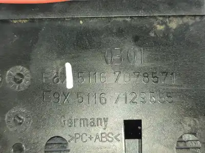 Peça sobressalente para automóvel em segunda mão cinzeiro por bmw 3 touring (e91) 320 d referências oem iam 51167078571  