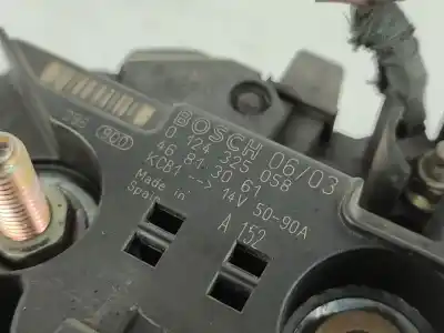 Автозапчасти б/у генератор за fiat stilo multi wagon (192_) 1.6 16v ссылки oem iam 0124325058  