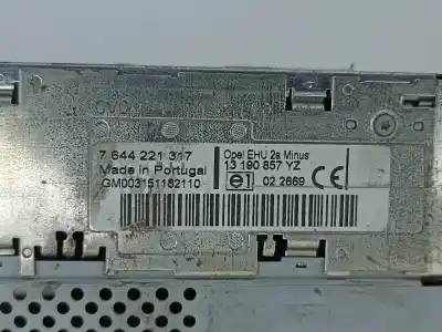 Second-hand car spare part audio system / radio cd for opel astra h gtc (a04) 1.3 cdti (l08) oem iam references 7644221317  
