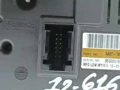 Pezzo di ricambio per auto di seconda mano contatore di chilometri per ford fiesta vi (cb1, ccn) 1.4 tdci riferimenti oem iam aa6t18b955aa  