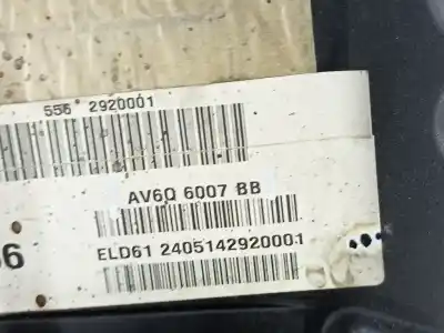 Second-hand car spare part complete engine for ford focus iii 1.6 tdci oem iam references t1da av6q6007bb  