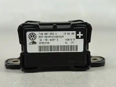 Second-hand car spare part yaw rate sensor for audi q7 (4l) 3.0 tdi oem iam references 7h0907652a  