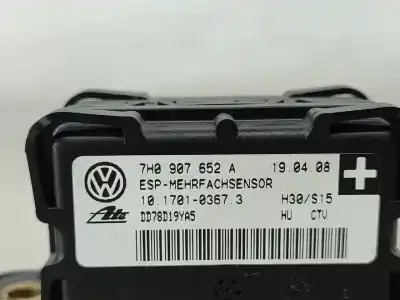 Second-hand car spare part yaw rate sensor for audi q7 (4l) 3.0 tdi oem iam references 7h0907652a  