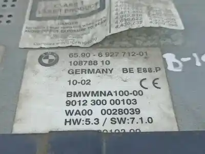 Second-hand car spare part audio system / radio cd for bmw 7 (e65, e66, e67) 730 d oem iam references 65906927712  