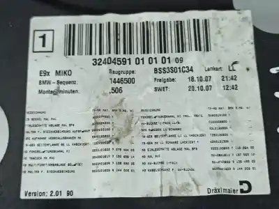 Pezzo di ricambio per auto di seconda mano console centrale per bmw 3 touring (e91) 320 d riferimenti oem iam 58450713  