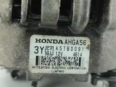 Автозапчастина б/у генератор для honda jazz ii (gd_, ge3, ge2) 1.2 i-dsi (gd5 ge2) посилання на oem iam ahga56  
