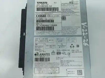 Peça sobressalente para automóvel em segunda mão sistema de áudio / rádio cd por volvo v40 hatchback (525) d2 referências oem iam 31667305aa  