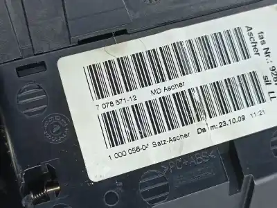 Peça sobressalente para automóvel em segunda mão cinzeiro por bmw 1 (e81) 118 d referências oem iam 7078571  