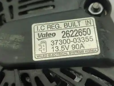 Recambio de automóvil de segunda mano de alternador para hyundai i20 ii (gb, ib) 1.2 referencias oem iam 2622650  