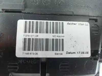 Peça sobressalente para automóvel em segunda mão cinzeiro por bmw 1 (e87) 118 d referências oem iam 7078571  