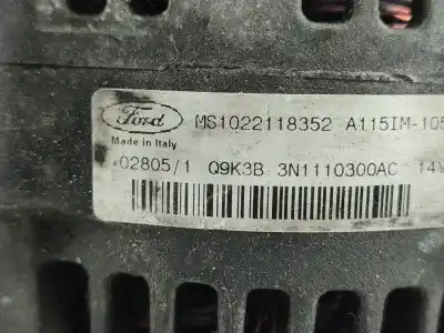 Автозапчастина б/у генератор для ford focus c-max (dm2) 1.6 посилання на oem iam ms1022118352  